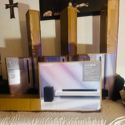 Samsung HW-B73CD 5.1ch Soundbar Home Theater System | Dolby Audio & DTS Virtual:X | Wireless Subwoofer  | Adaptive Sound