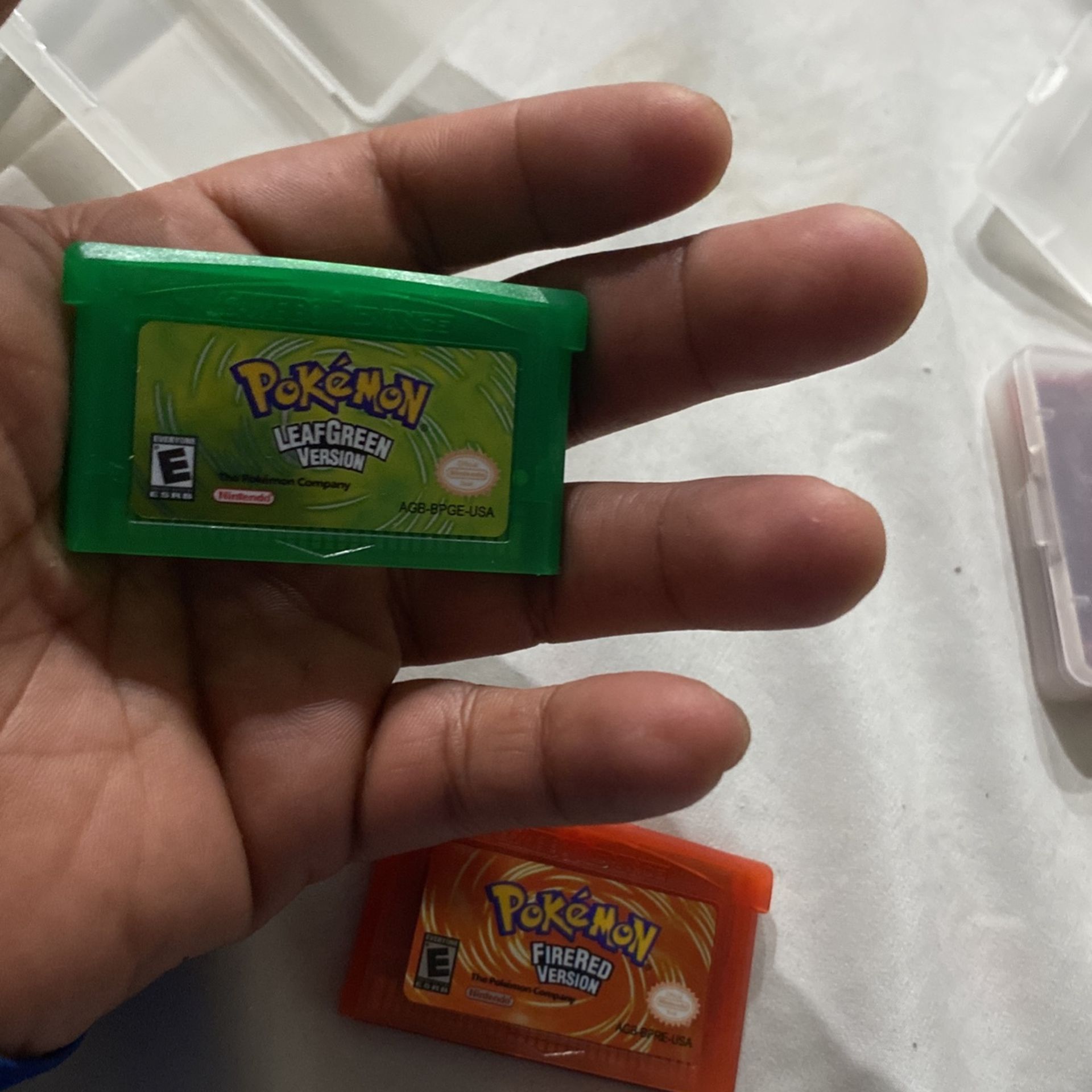 Pokémon Leaf Green & Fire Red $100 For Both