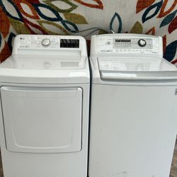 LG Washer And Dryer Electric 