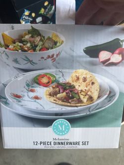 12 piece Dinnerware settings