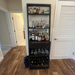 Black Wine/Shelf Storage 