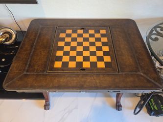 Old world vintage gaming tables
