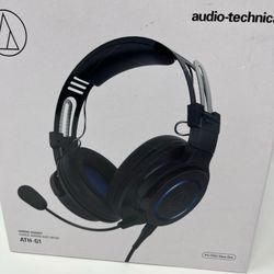Audio-Technica ATH-G1 - Premium Gaming/Streaming Headphones with Removable Mic
