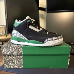 Jordan 3’spine green
