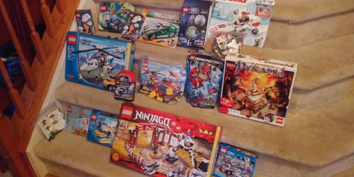 Huge lot of different Legos sets