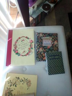 Photo album lot