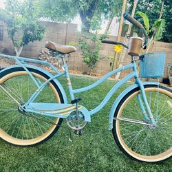 26” Womens Beach Cruiser Bike
