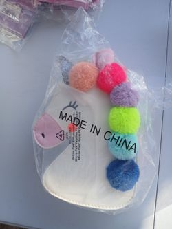 New girls unicorn bag bolsa de unicornio