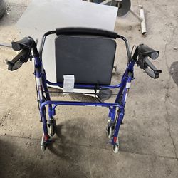 Lumex Walker with Seat