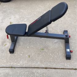 Workout Bench - “Cap strength”