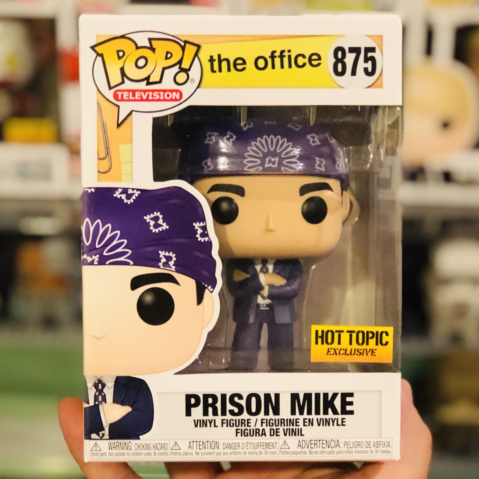 Funko Pop - PRISON MIKE - Hot Topic Exclusive - The Office