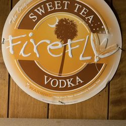 Antique Firefly Sweet Tea Liquor Sign