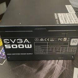 EVGA 500W 80+ PSU