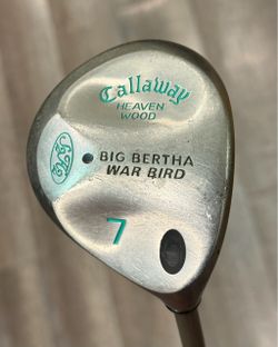 Callaway Big Bertha War Bird Heavenwood 7 Wood Golf Club Ladies Gems RH