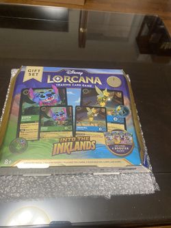 Disney Lorcana Into The Inklands Gift Set- Brand New Sealed Box