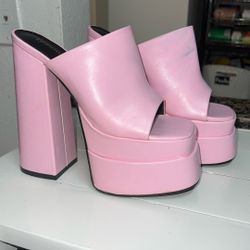 Pink Platform Shoes