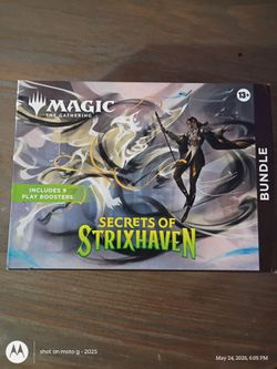 Magic the gathering secrets of strix Haven includes nine play boosters bundle