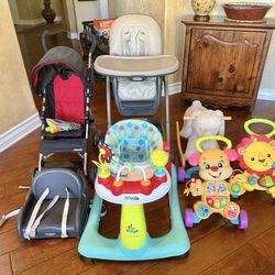 Walkers/stroller/highchair/home booster seat/rocker