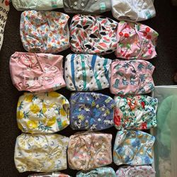 Girls Cloth Diapers 