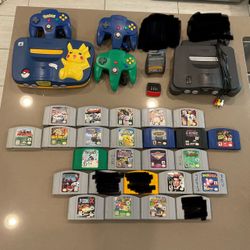 N64 nintendo 64 systems and games
