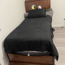 Twin Size Bed And Dresser 