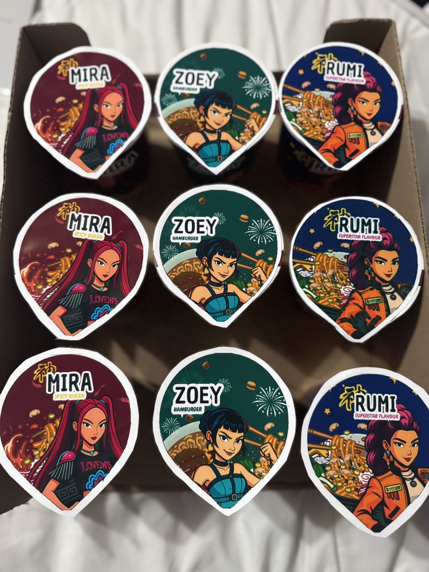 KPop Demon Hunters Noodles