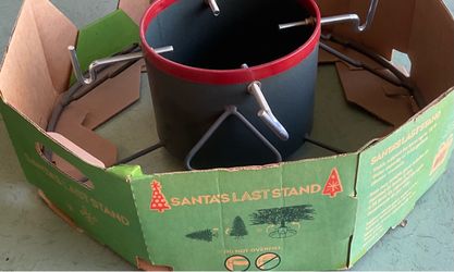 Santa’s Last Stand Christmas Tree Stand for up to 11’ Tree