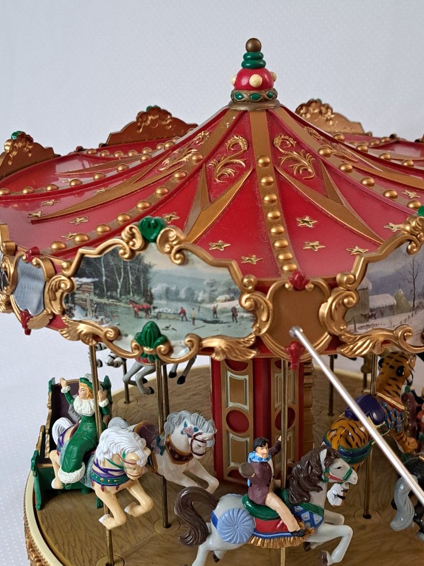 Mr. Christmas Gold Label Collection World's Fair Carousel