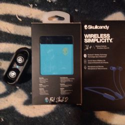 JLAB  Bluetooth Wireless & Skullcandy 10,000mAh / Portable Battery Pack & Wireless Simplicity Earbuds 