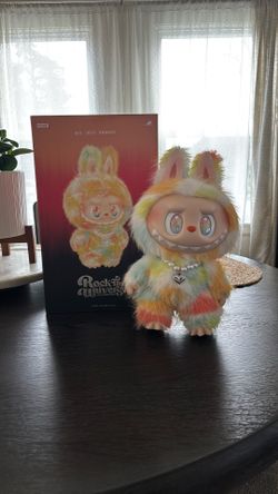 Labubu Plush Doll Rock The Universe 