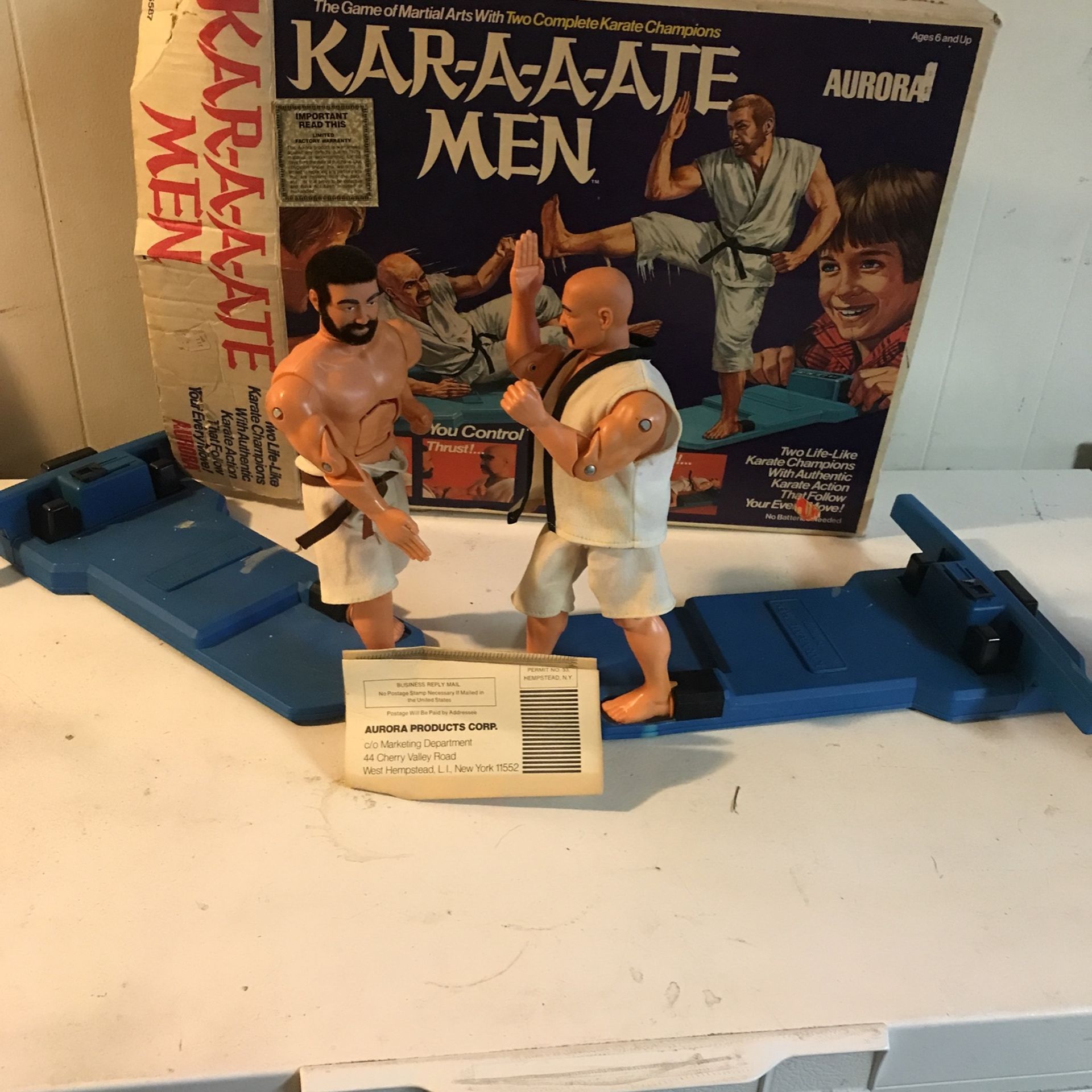 Aurora Karate Men 1970 With Box