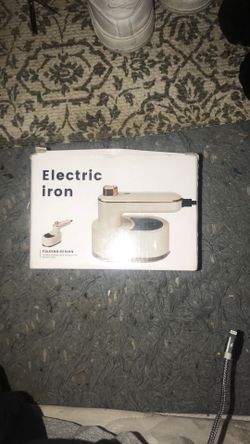 Mini electric iron