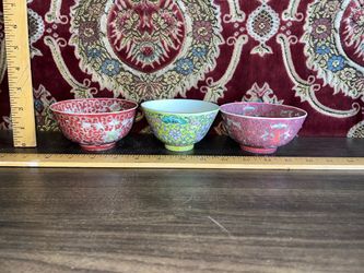 Vintage Chinese Porcelain Bowls