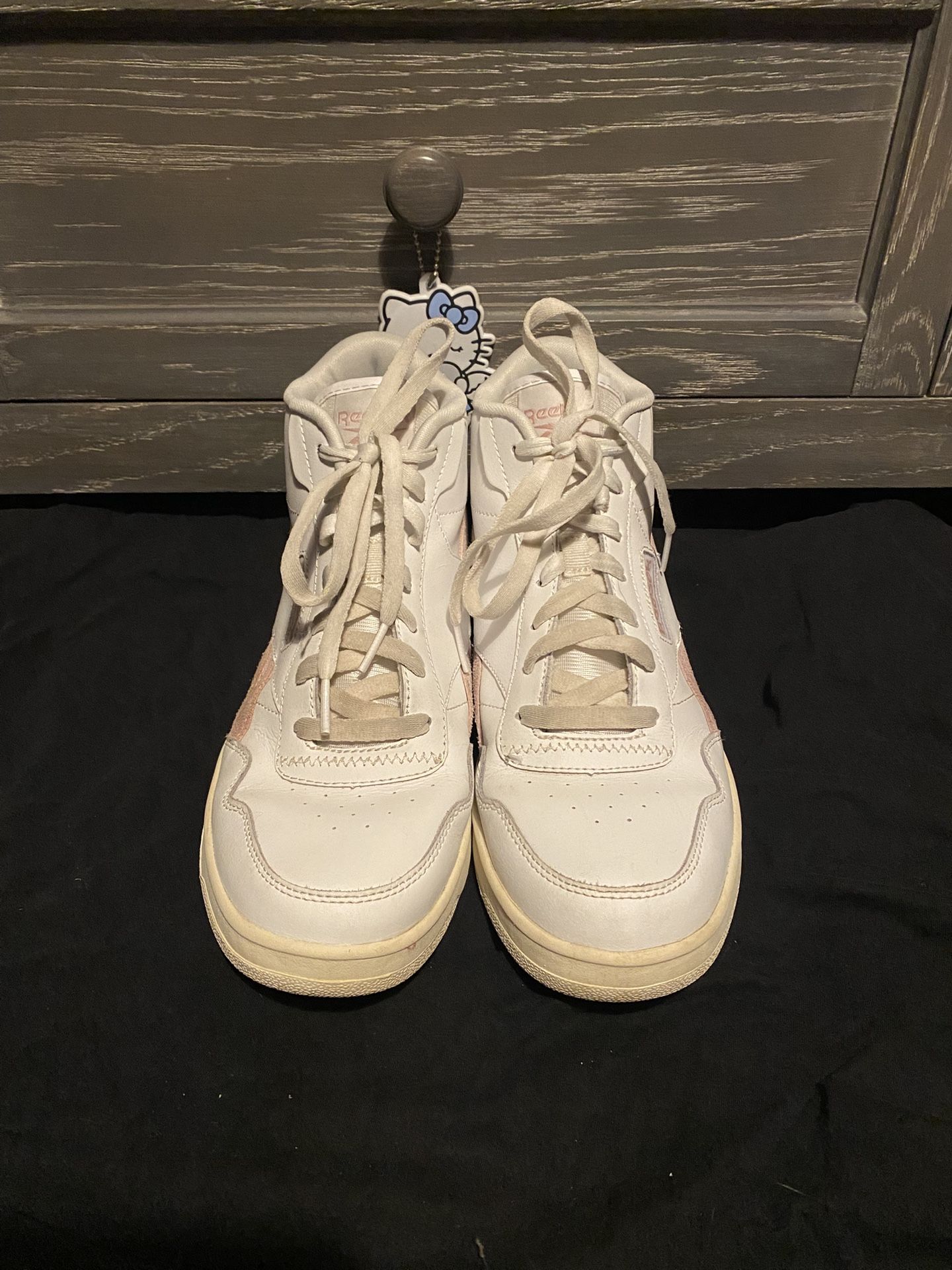 Woman’s Pink Reebok Sneakers