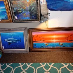 Original beach artwork
