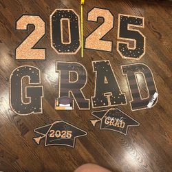grad 2025 yard signs