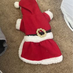 Dog christmas dress