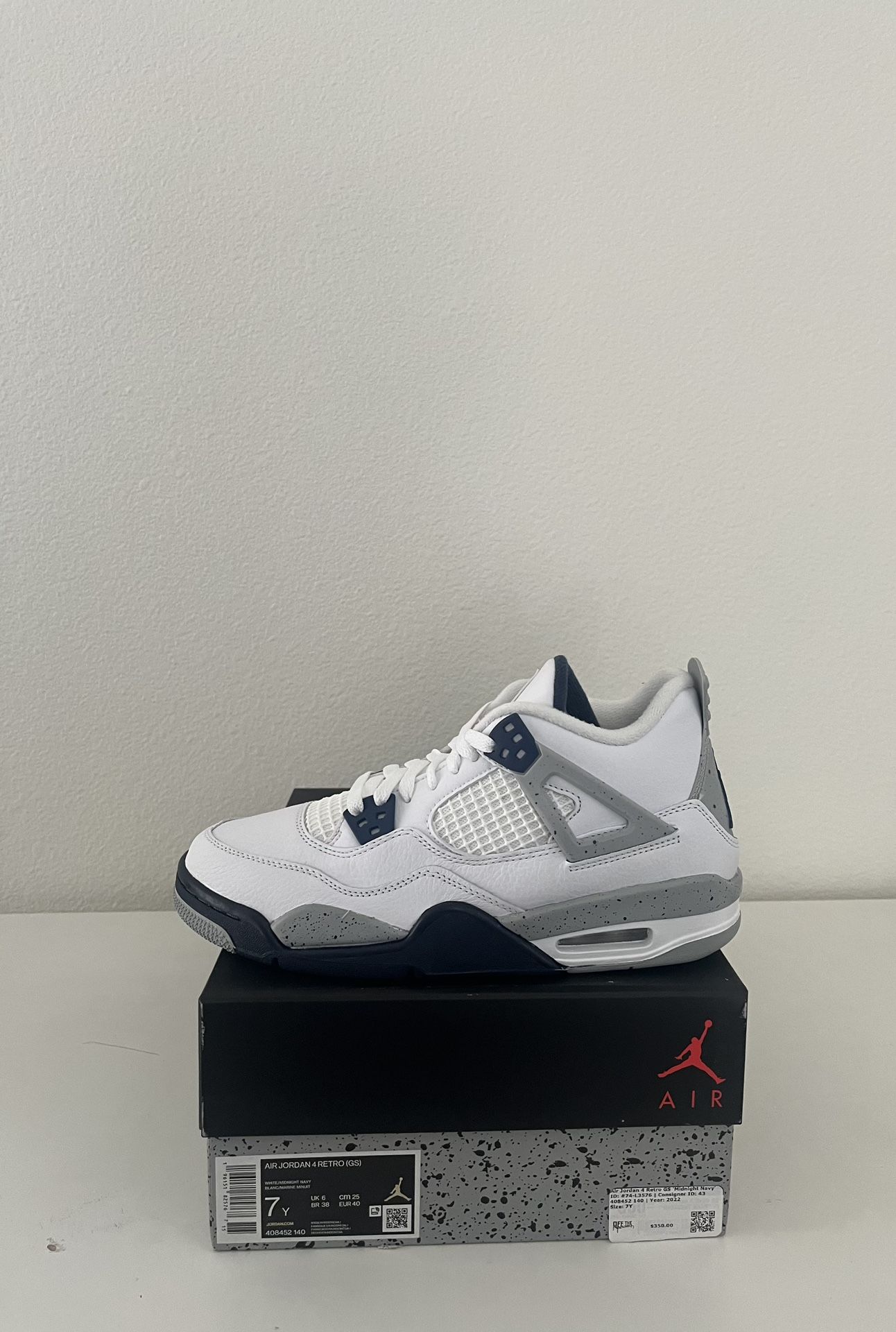 Jordan 4 Midnight Navy