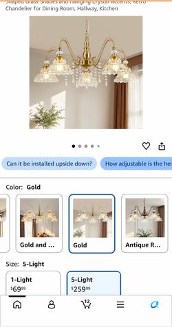 Chandalier  new in box $150
