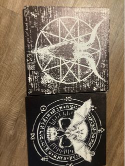 Goth/halloween/spooky wall prints/wall hangings
