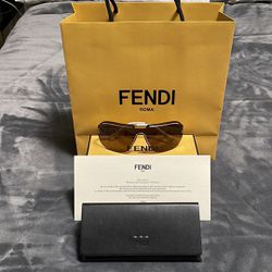 FENDI CODE Fashion Show Sunglasses FF M0098/S 3YG/EB 130
