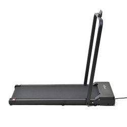Soulsmart LED Non Slip Treadmill with Handle & Bluetooth Connection - Black