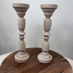 Two Candle Holders