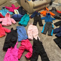 *Boys And Girls Winter Coats And Snow Pants Size 3  all sizes*