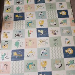 Baby Playmat 79×71 Foldable Water Proof Activity For Babies Infant And Toddler 