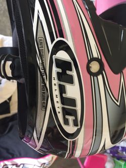 Dirt Bike Helmet and clothing