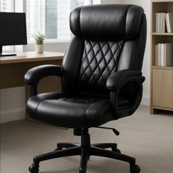 800 lb Heavy-Duty Executive Office Chair – Extra Wide & Super Comfortable