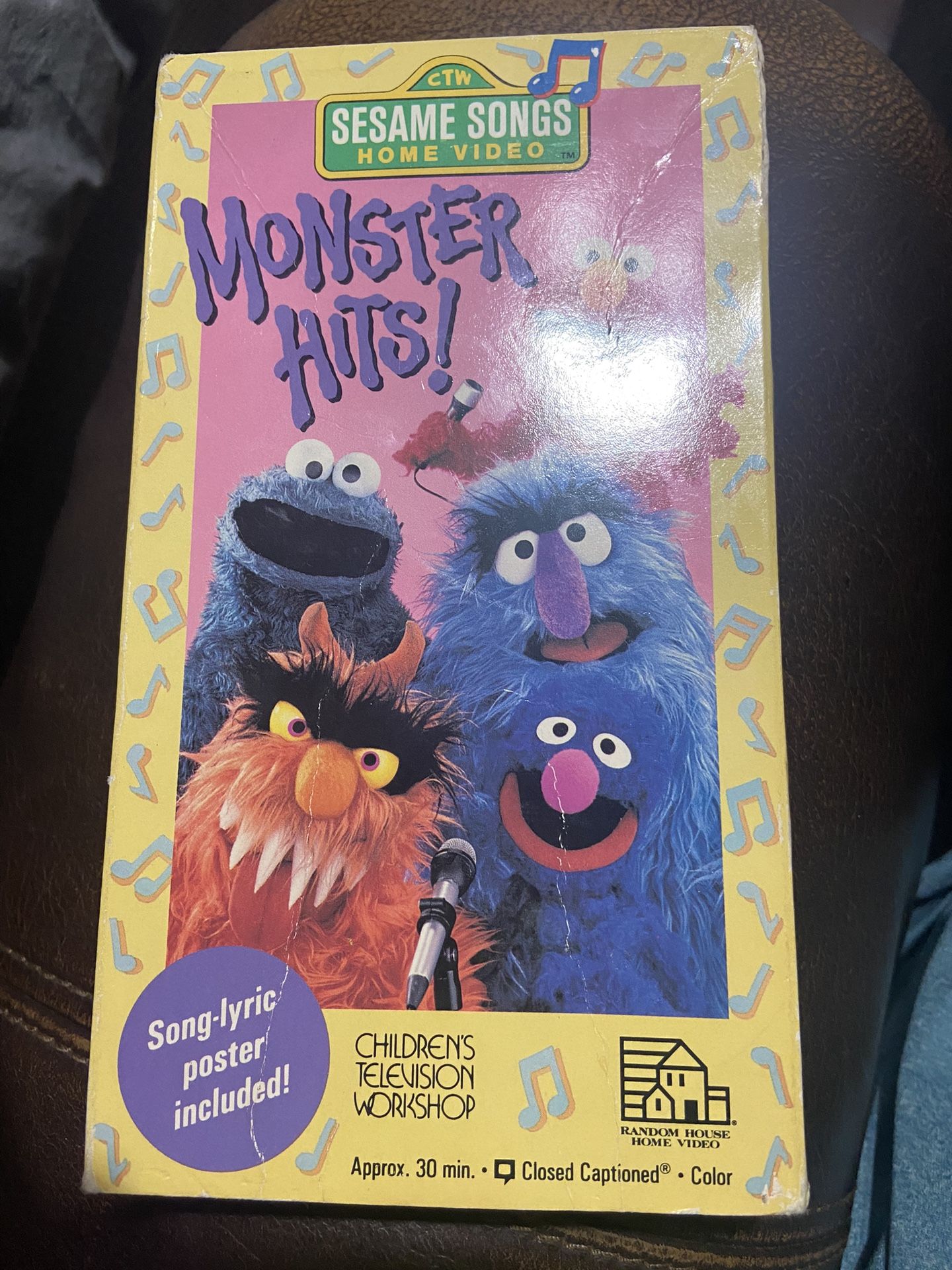 Sesame Street Monster Hits VHS