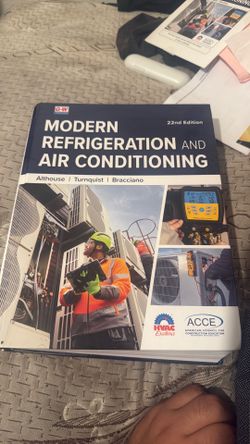 Modern refrigeration and air conditioning