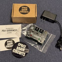 Space Brain Circuits Poly Sequencer Midi polyphonic step sequencer 
